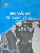 Bác nhắc nhở về "danh" và "lợi" / Trường Giang sưu tầm, tuyển chọn