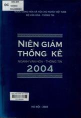 Niên giám thống kê ngành văn hóa thông tin 2004.