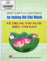 Học tập và làm theo tư tưởng Hồ Chí Minh về trung với nước hiếu với dân