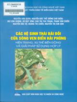 Các hệ sinh thái bãi bồi cửa sông ven biển Hải Phòng - Hiện trạng, xu thế biến động và giải pháp sử dụng hợp lý / Nguyễn Văn Quân, Nguyễn Đức Thế đồng chủ biên ; Bùi Văn Vượng,...[et. al]