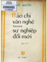 Báo chí văn nghệ trong sự nghiệp đổi mới / Đỗ Mười
