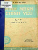 Minh mệnh chính yếu / Đào Vũ Luyện và Hồ Tánh dịch . T. IV - Q.14,15,16 và 17