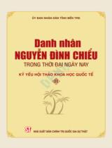 Danh nhân Nguyễn Đình Chiểu trong thời đại ngày nay : Kỷ yếu hội thảo khoa học quốc tế / Lê Thuý An, Lữ Minh Châu, Nguyễn Thế Dũng . Q. 2