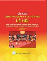 Cẩm nang công tác quản lý và tổ chức lễ hội, quản lý, thu chi tài chính cho công tác tổ chức lễ hội và tiền công đức, tài trợ cho di tích và hoạt động lễ hội / Tăng Bình hệ thống