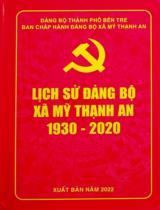 Lịch sử Đảng bộ xã Mỹ Thạnh An 1930 - 2020 / Đảng bộ thành phố Bến Tre. Ban chấp hành Đảng bộ xã Mỹ Thạnh An